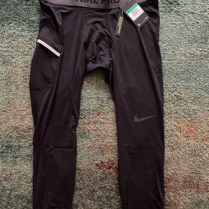 BRAND NEW MENS NIKE BASKETBALL TIGHTS FOR SALE SIZE XL & L-T